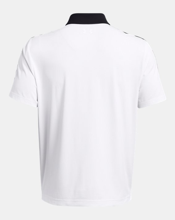 เสื้อโปโล UA Playoff 3.0 Striker สำหรับผู้ชาย in White image number 3